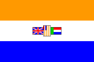 Now taken down - the old South African flag.